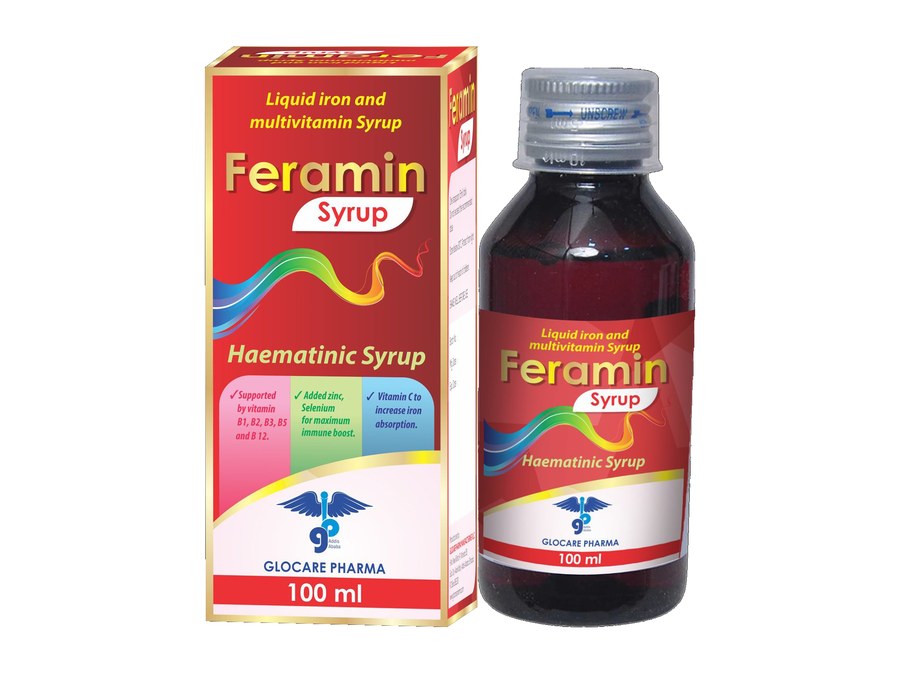 Feramin Syrup pack shot