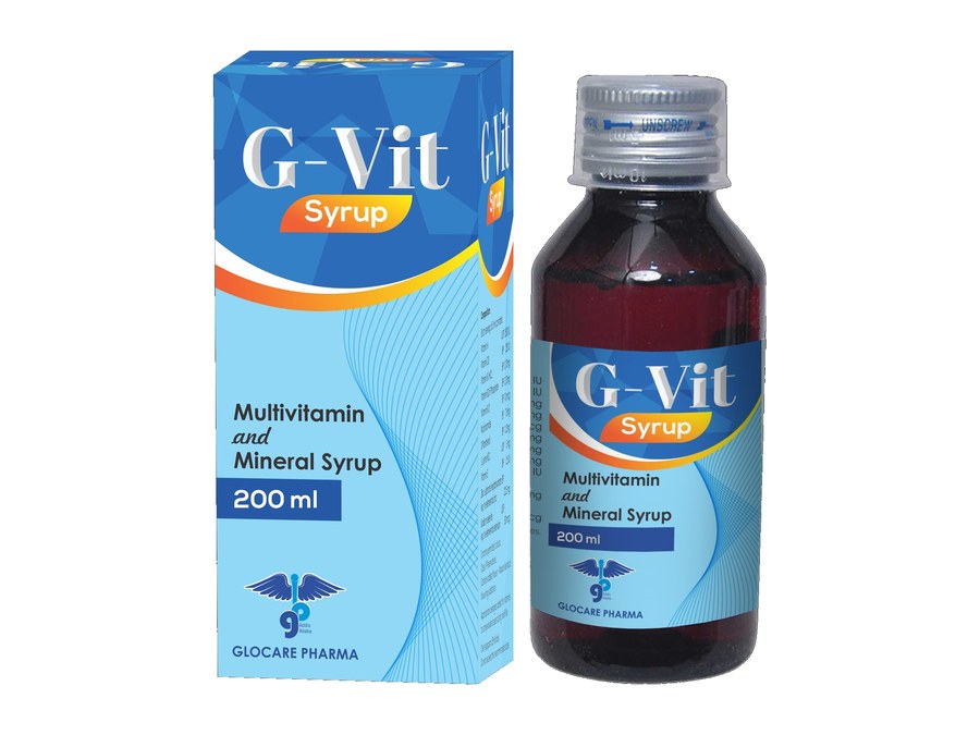 G-Vit Syrup pack shot